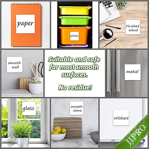 Miniatura 3 de Notas adhesivas de borrado en seco. Calcomanías reutilizables para pizarra blanca de 4 x 4 pulgadas, paquete de 8. Adecuado para todas