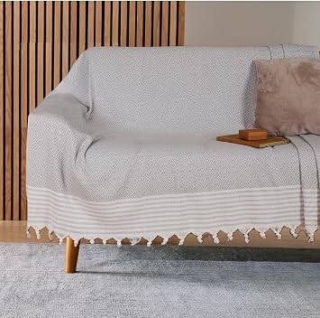 Buldan  i Kaymaz Pamuklu Koltuk  rt s  170x210 Cm Koltuk  al   ekyat Kanepe  rt s  A k Gri
