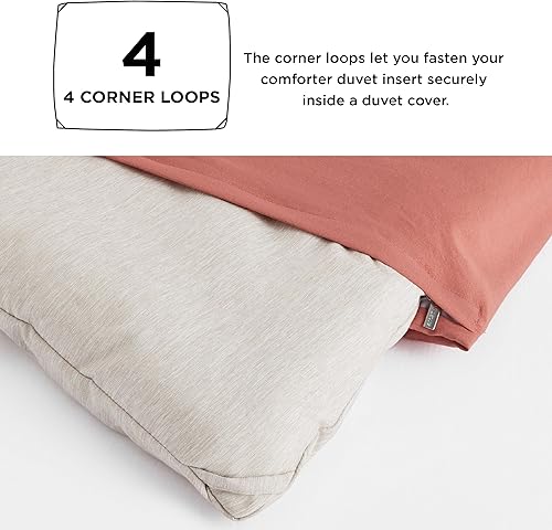 Miniatura 4 de Bedsure Juego de edredón Queen  Edredón de tamaño Queen azul tormenta, ropa de cama suave para todas las estaciones, juego de ropa de cama teñido