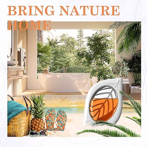 Vista 23 de Ambientador para el hogar, paquete de 4, vainilla, eliminador de olores para armarios de áreas pequeñas, baño, mascotas, olor fuerte, hasta 120 días