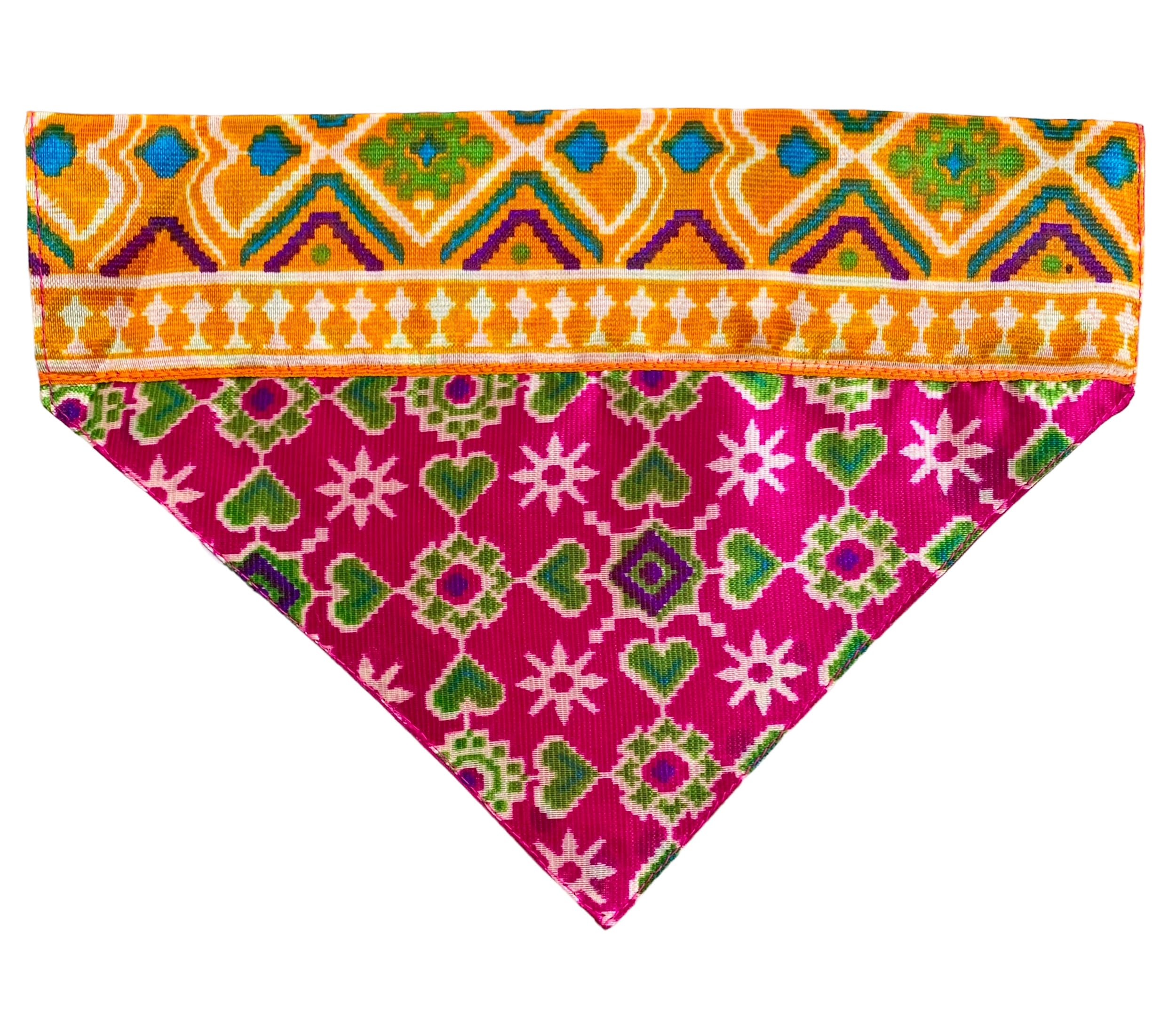 For The Fur Kids Dog Bandana for Special Occasions, Festivals, Weddings (Pink) (B0CHFH8Q45) Amazon Price History, Amazon Price Tracker