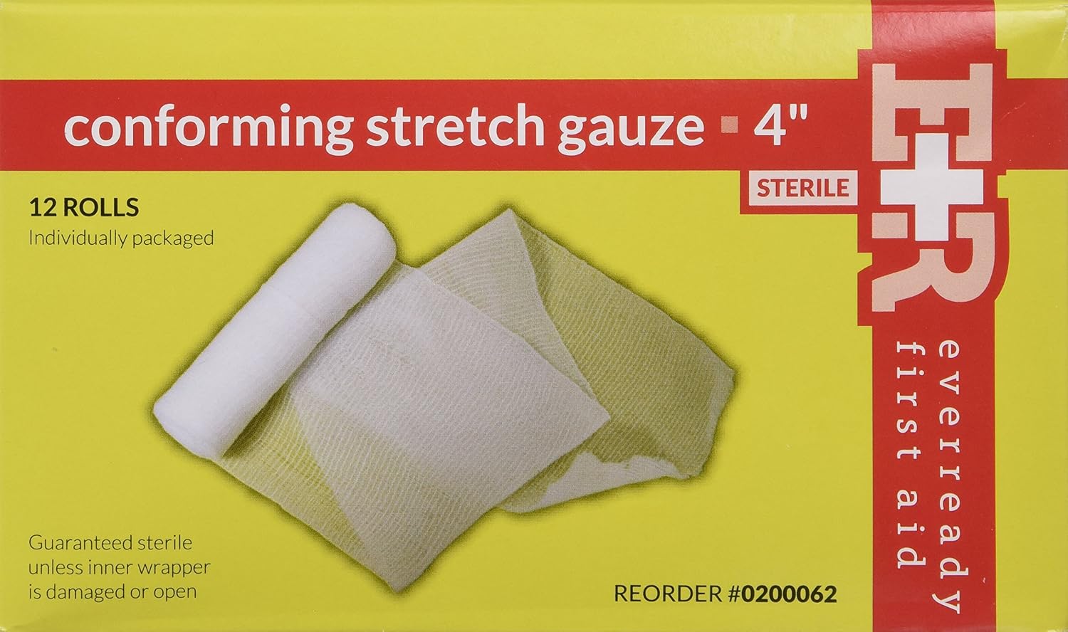 Gauze Wrap, Cotton/Polyester Yarns, PK12