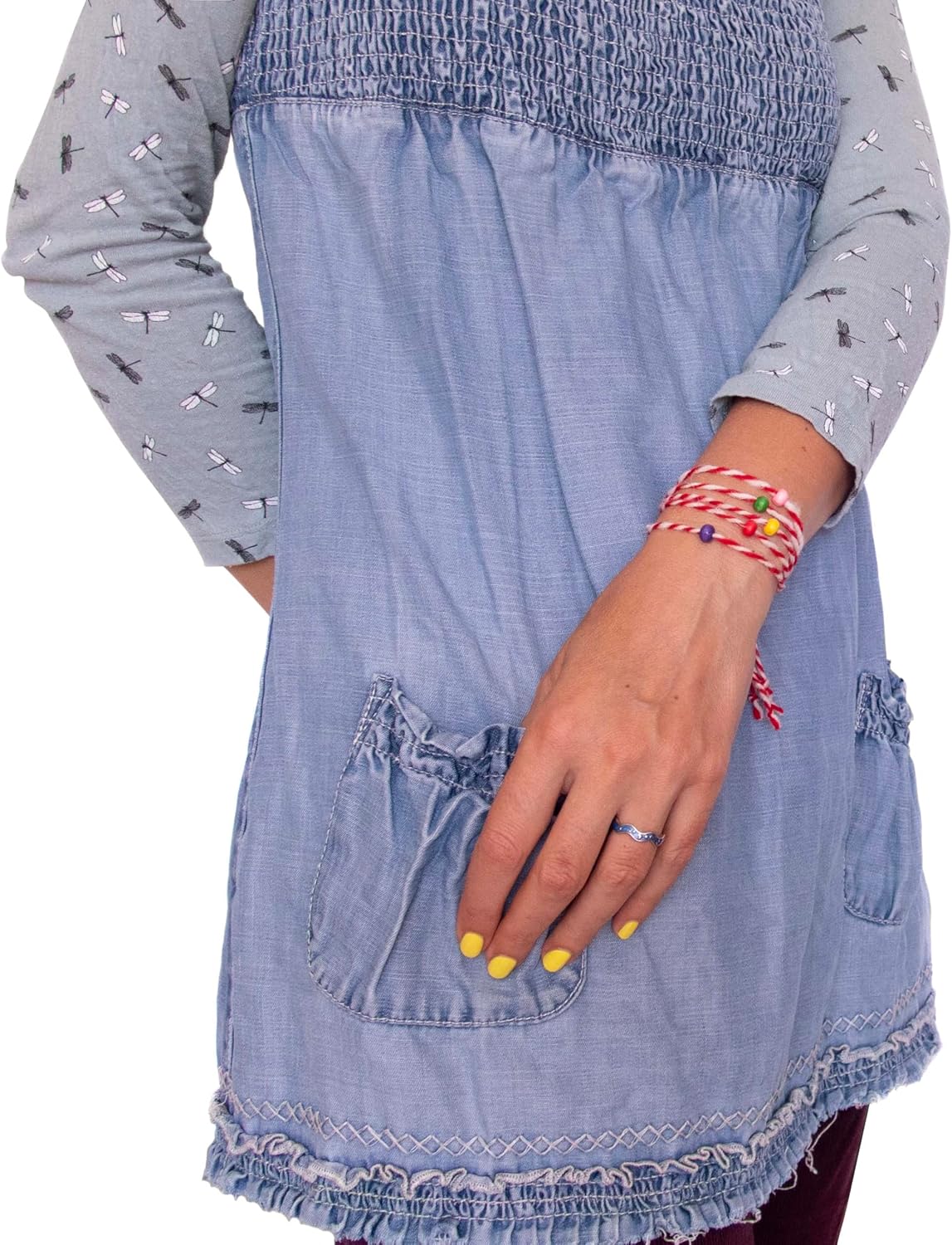 Handmade Martenitsa Bracelet Baba Marta Bracelet. Bulgarian Red and White Wool for Hand. Adjustable Luxury Eco Friendly Martenicka Bulgaria. Set of 10