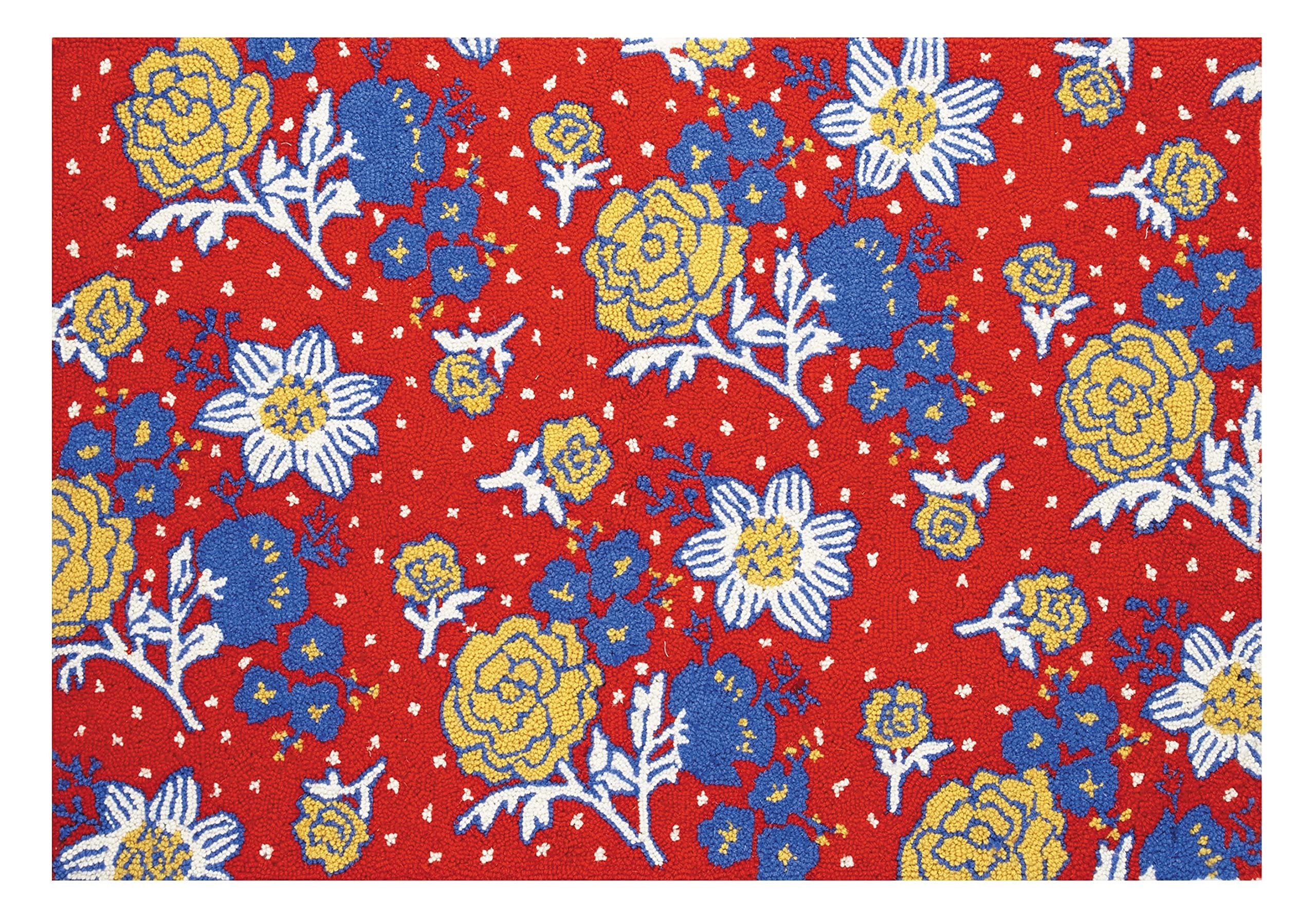 GlobalNiche® Makers Collective Fleur Hook Rug by Molly Hatch, 27x40 Accent