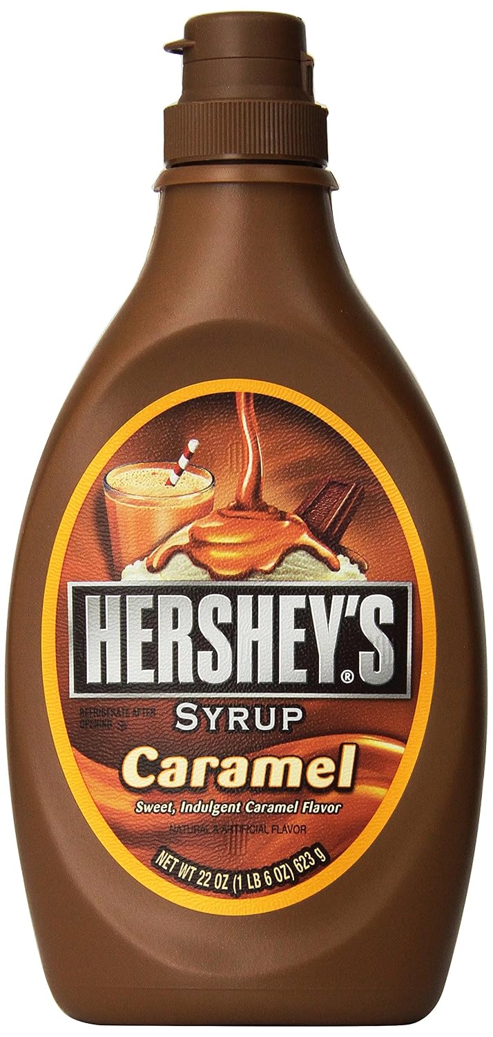 Buy Hershey S Syrup 1 Count Caramel Syrup And 1 Count Special Dark Syrup 22 Ounce Bottles Online In Singapore B00j7dy02a
