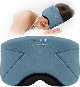 Sleep Mask with Bluetooth Headphones - Wireless Music Eye Mask for Sleeping