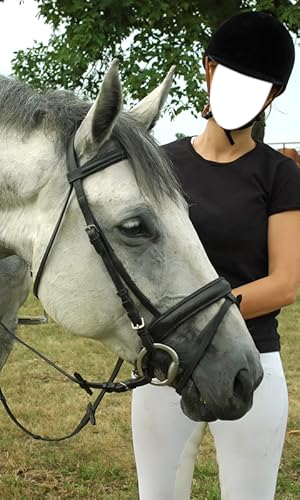 Mulher Com Cavalo Foto Editor