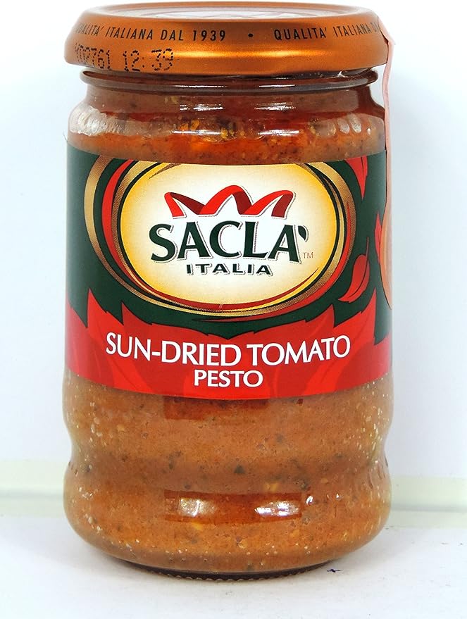 Sacla SunDried Tomato Pesto 190g (Pack of 6) Amazon.ca Grocery