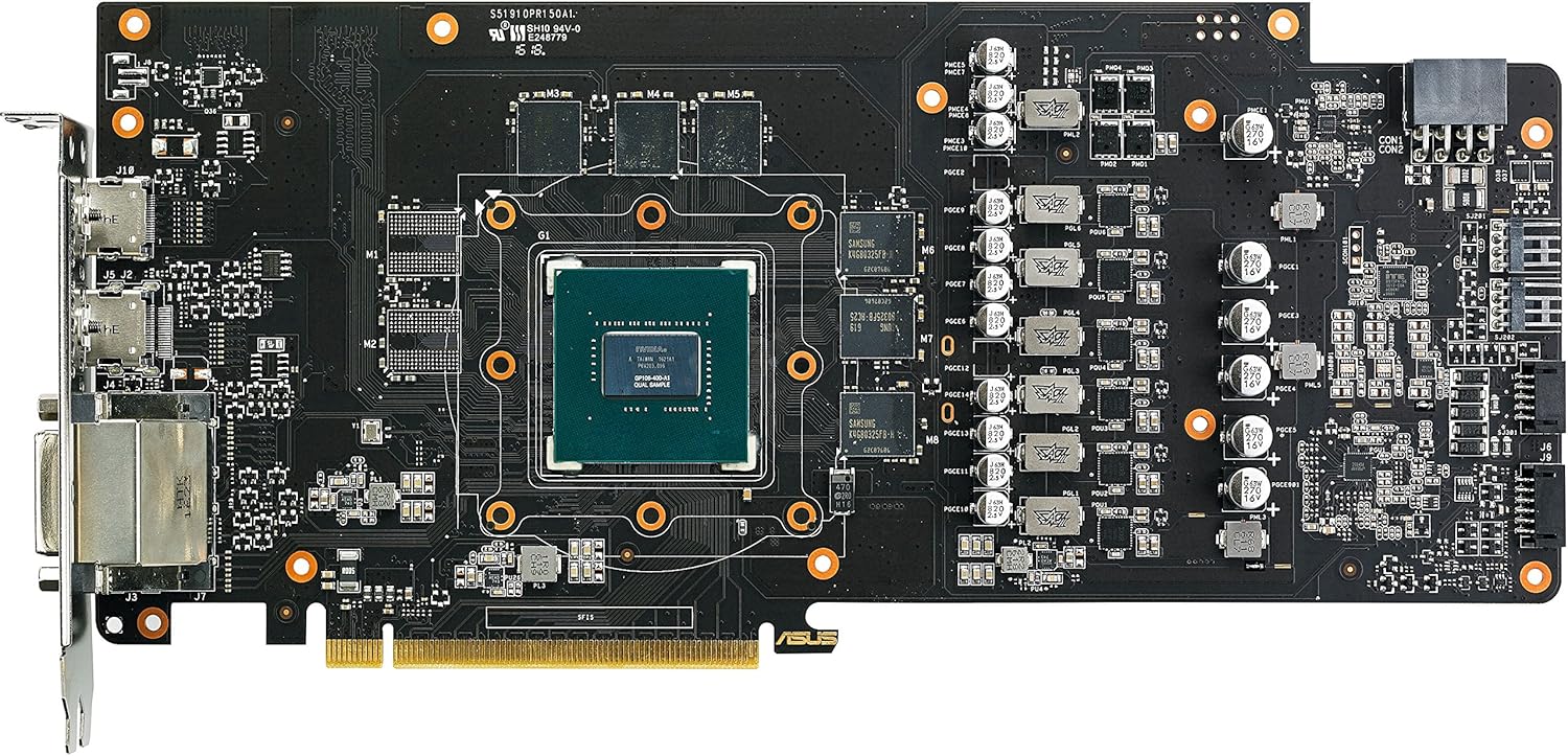 ASUS GeForce ROG Strix GTX 1060 Scheda Grafica OC Edition da 6 GB, 4x Monitor, Aura Sync, Frequenza Massima 1873 Mhz ASUS GeForce ROG Strix GTX 1060 Scheda Grafica OC Edition da 6 GB, 4x Monitor, Aura Sync, Frequenza Massima 1873 Mhz