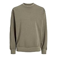 JACK & JONES Jjecharge Faded Sweat Crew Neck Noos Maglia di Tuta