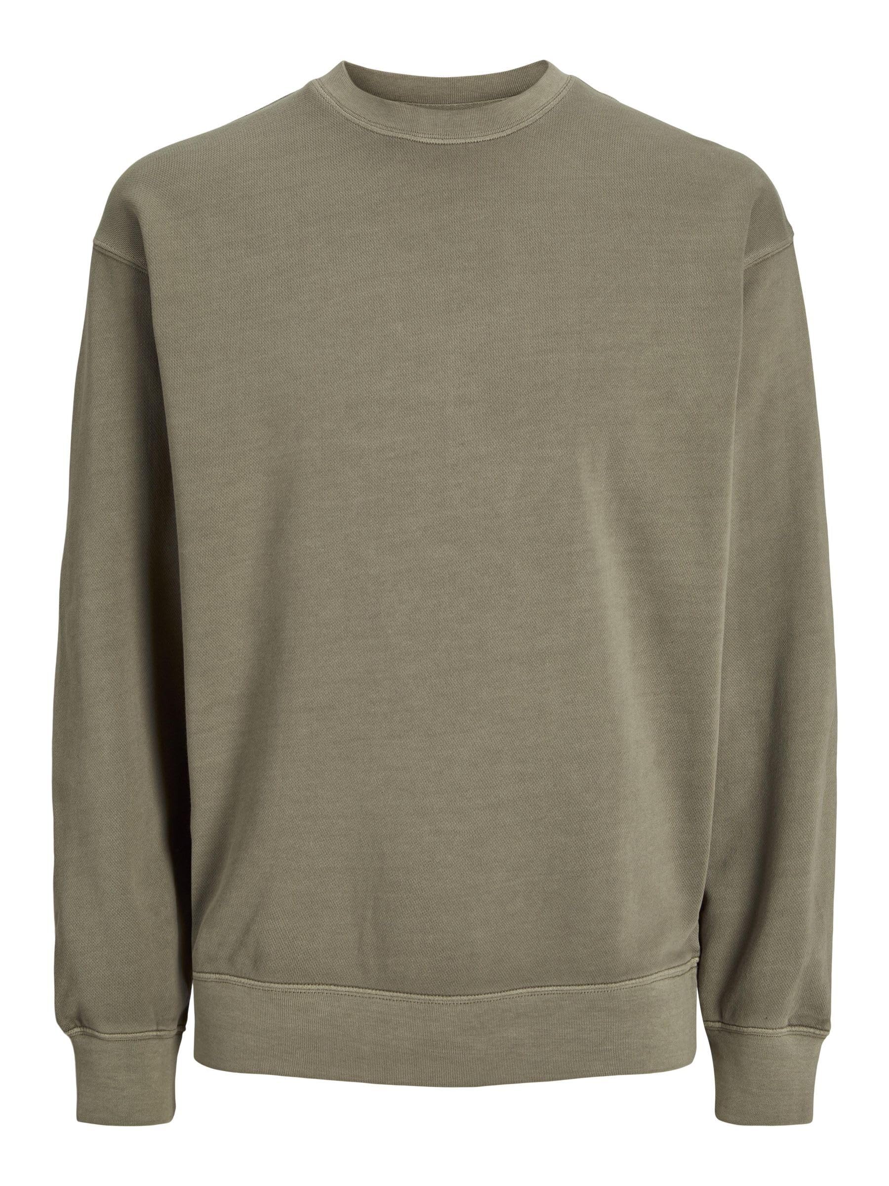 Jack & Jones Men's Silver Sage Faded Sweat Crew M