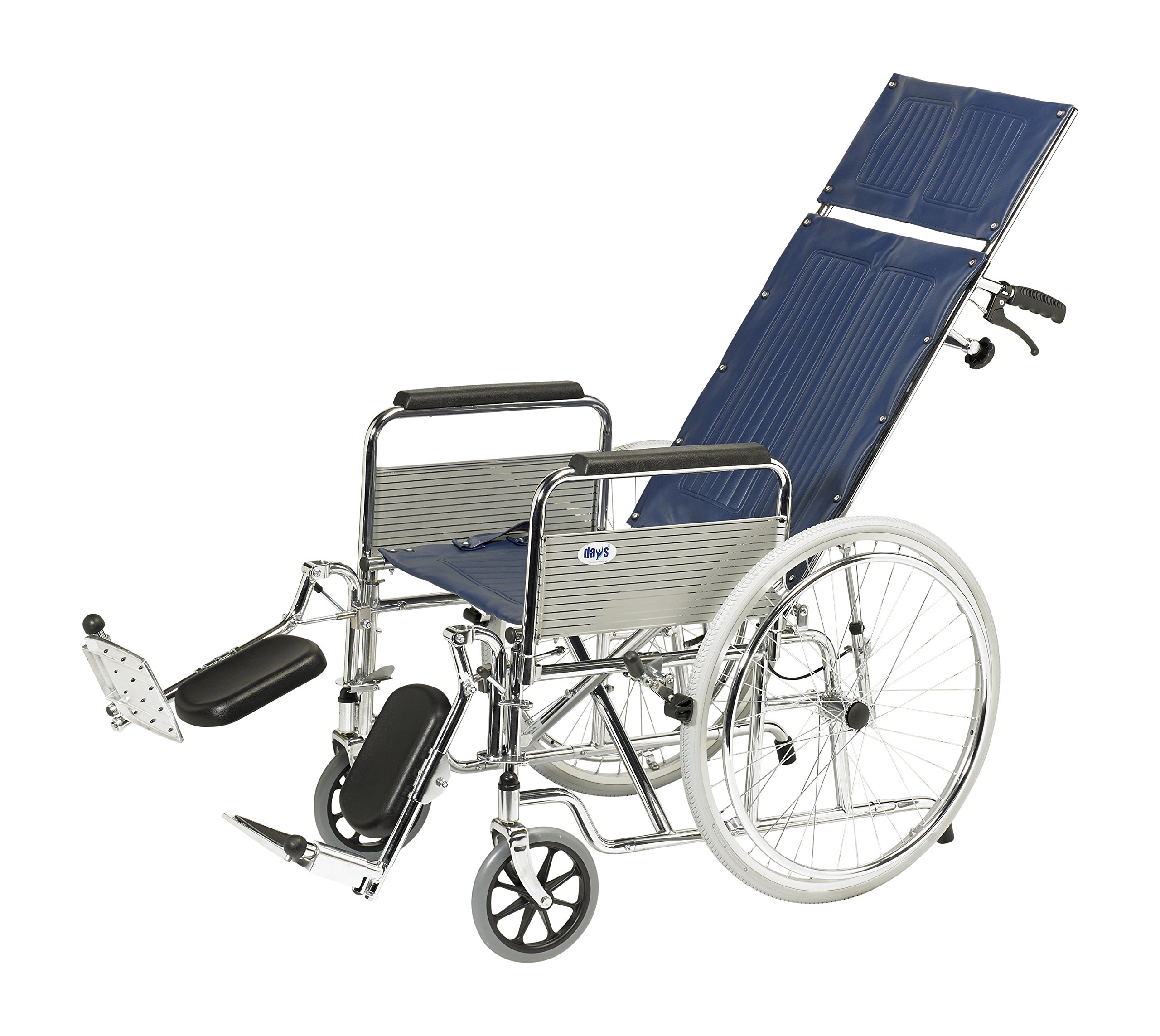 Días Totalmente reclinable silla de ruedas