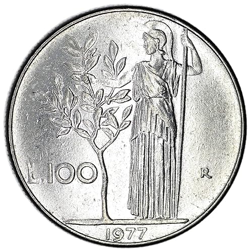 1977 IT Italy 100 Lire KM# 96.1 Lire About Uncirculated