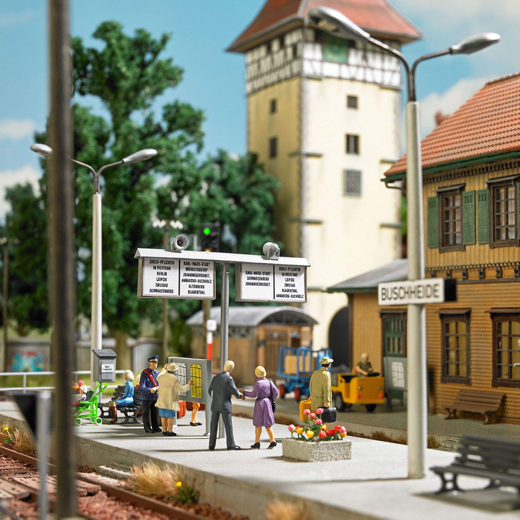 Busch 1623 Bahnhof Ausgestaltung
