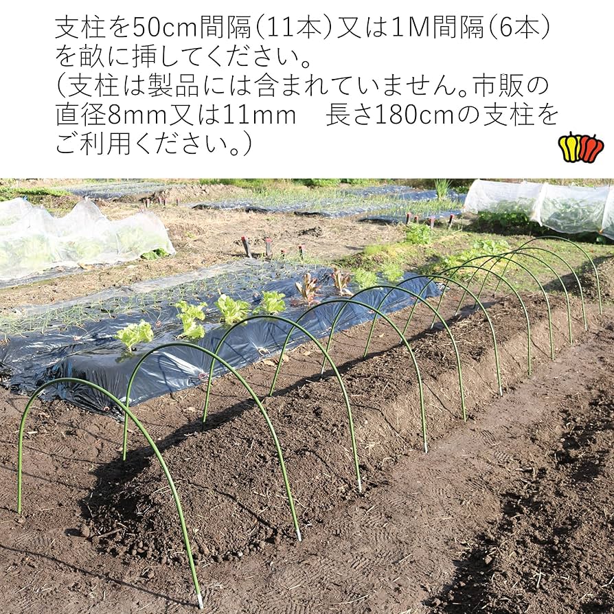 Amazon.co.jp: ファスナー付き 菜園用らくらく防虫ネット・家庭