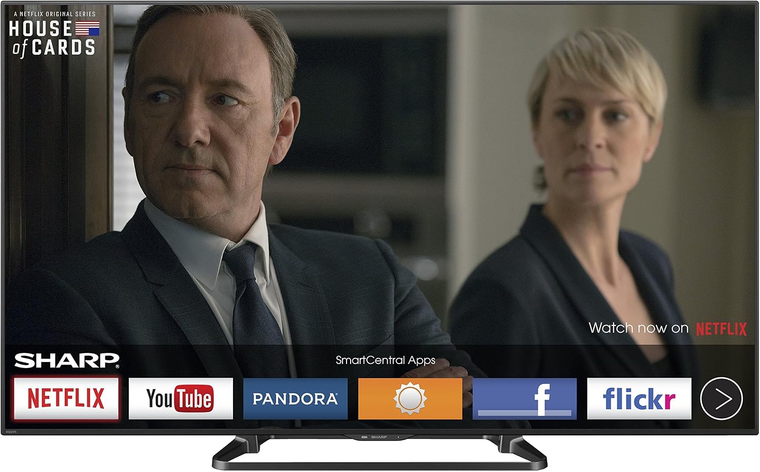 Sharp LC-60LE660 60-Inch Aquos 1080p 120Hz Smart LED TV (2014 Model)