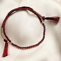 Vista 66 de Natural Lightweight Beaded Braided Bracelets Handmade Gemstone Jewelry Pull String Adjustable Bracelets For Women