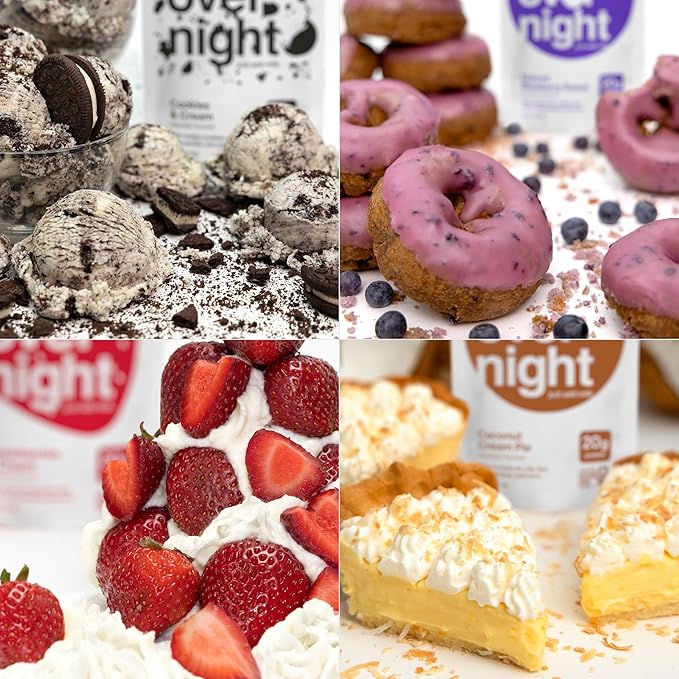 Oats Overnight Party Variety Pack - Avena Alta en Proteína y Fibra (8 Pack + Botella) miniatura 9