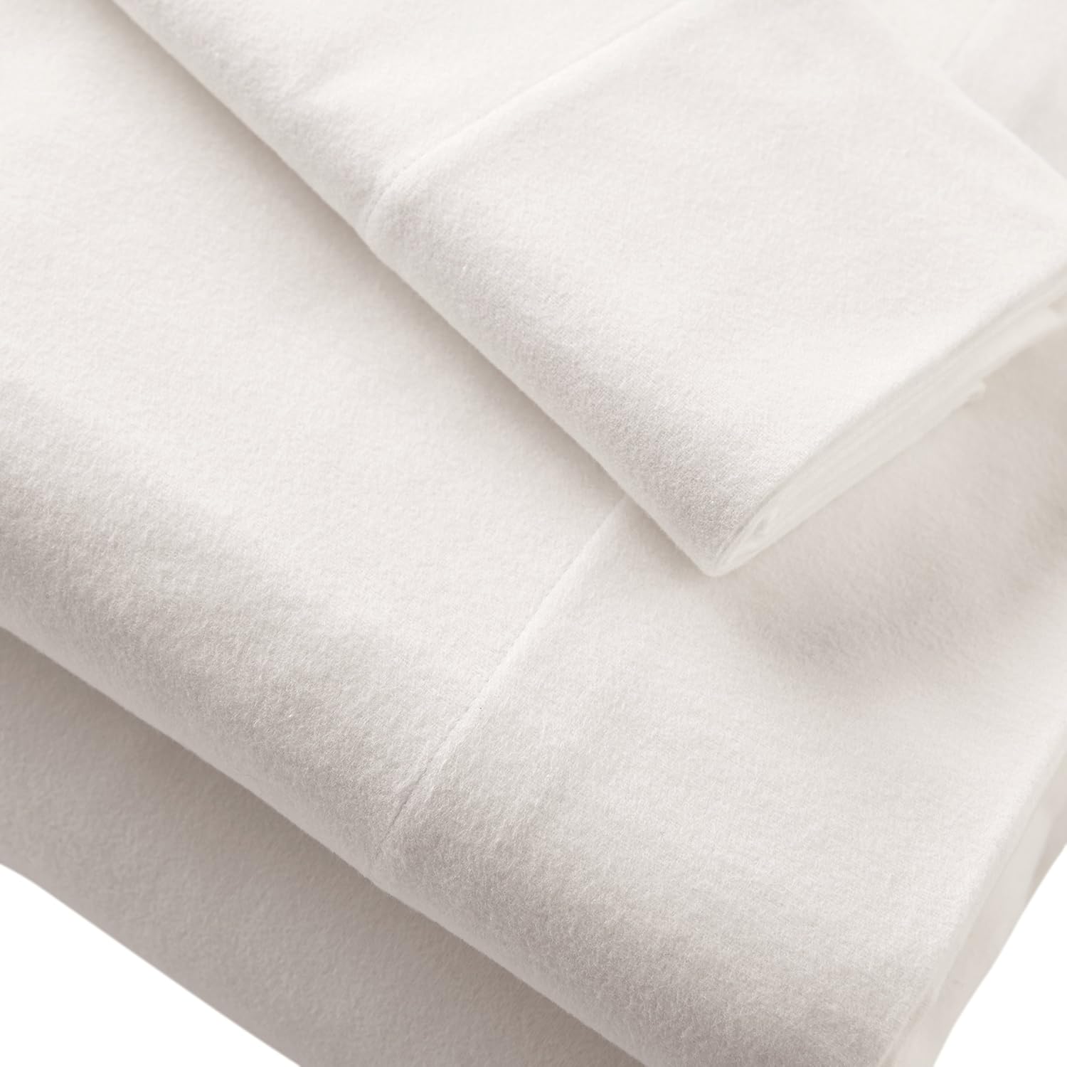 Flаѕh Dеаlѕ - 80% оƒƒ Amazon Brand – Stone & Beam Rustic Solid 100% Cotton Flannel Bed Sheet Set, Twin, White