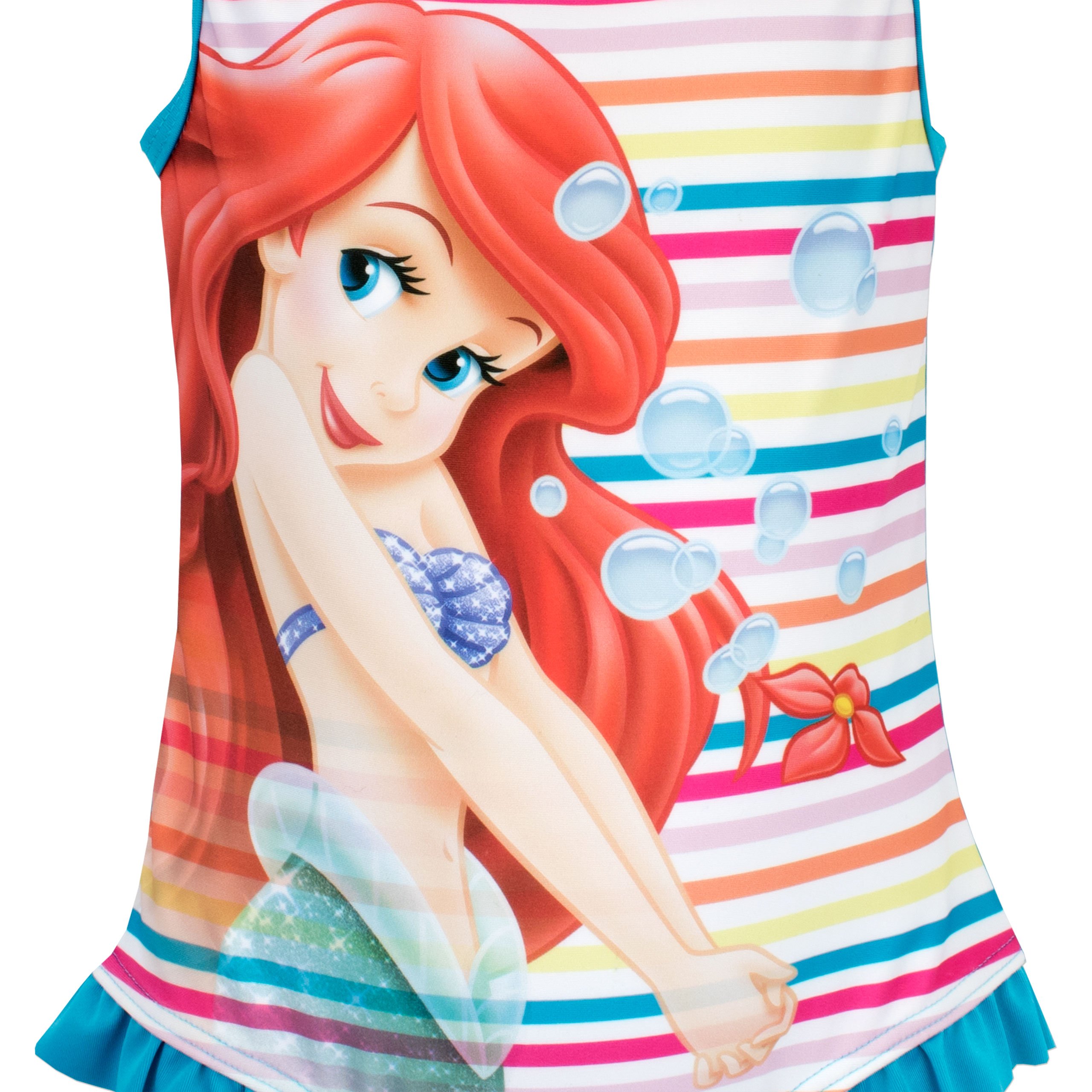 Disney Bañador De Sirena La Sirenita Traje De Baño para Niña 2-10 Años