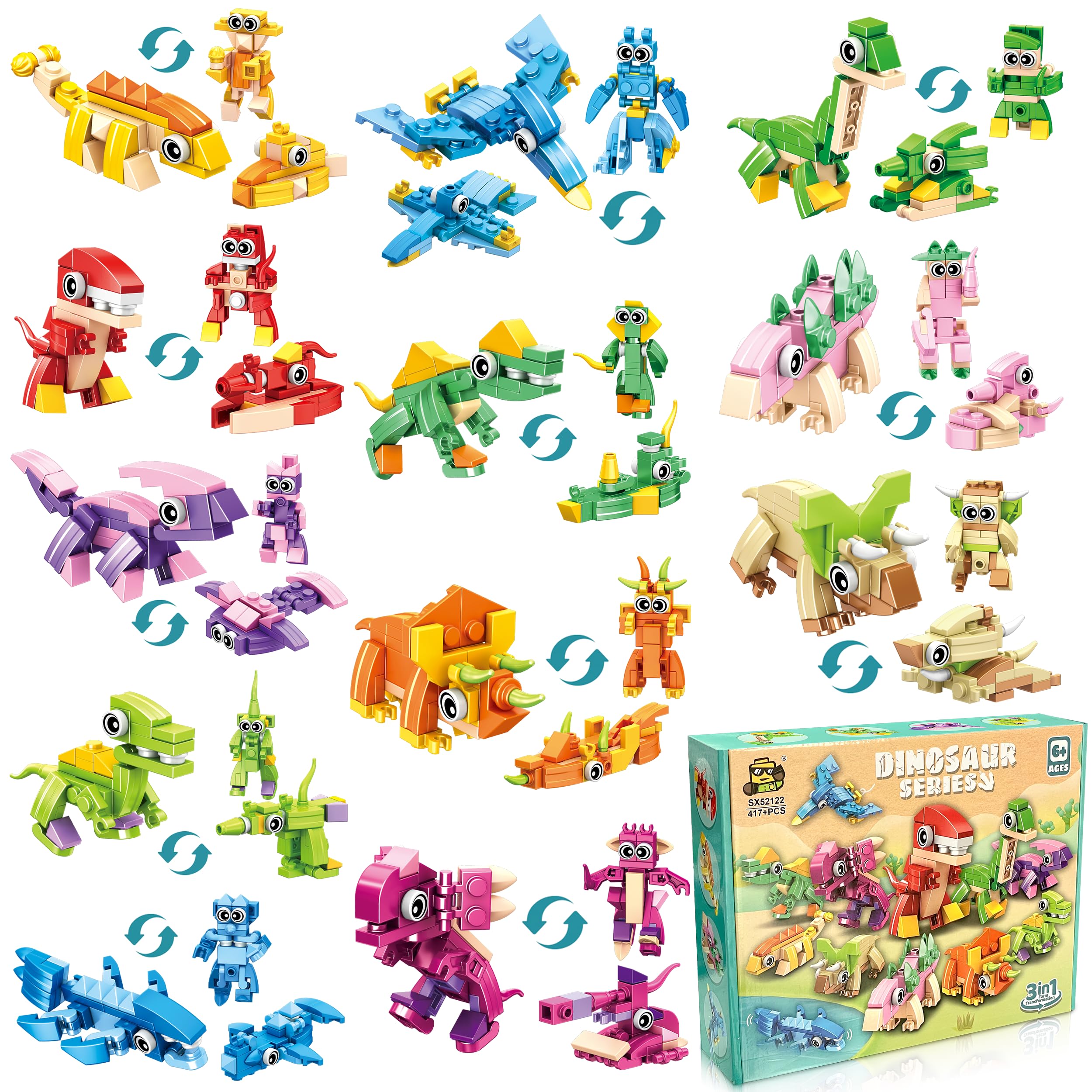 Amazon.com: LINAYE 12 Packs Dinosaur Party Favors for Kids - 417