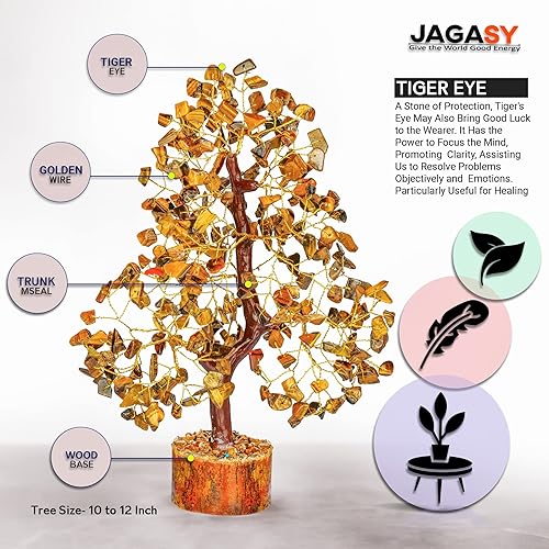 Miniatura 9 de JAGASY Árbol de los siete chakras, piedra de chakra, árbol de cristal, árbol artificial, cristales y piedras curativas, árbol de la vida de chakras,
