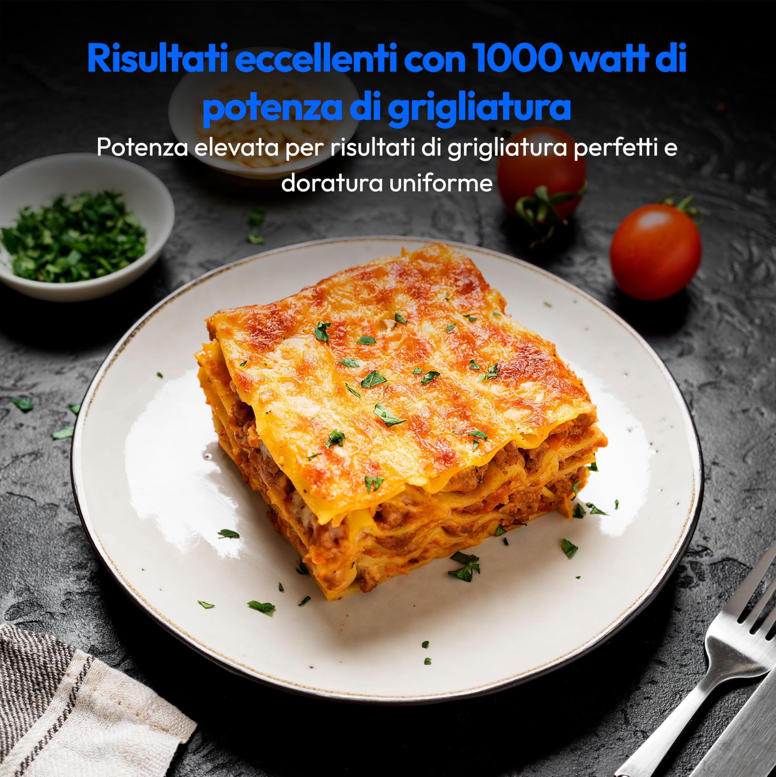 MEDION Microonde con grill e convezione (23 litri, 900 watt, 1000 watt grill, 1680 watt convezione, 11 programmi automatici, 5 livelli di potenza, funzione scongelamento, acciaio inox, MD12031) nero