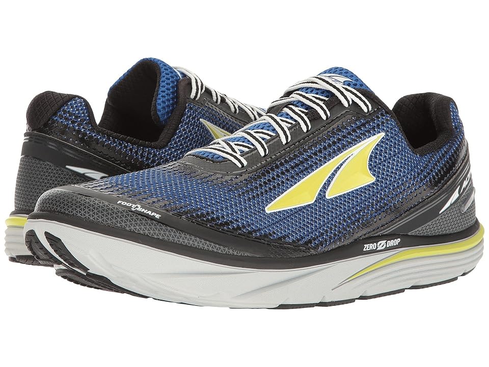 New Altra Footwear Torin 3 (Blue/Lime) Men's Running Shoes ...