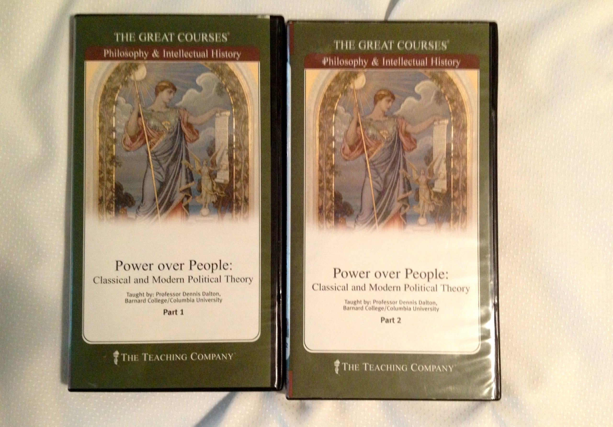 Cover of THE GREAT COURSES, Philosophy & Intellectual History, Power Over People: Classical and Modern Theory Taught by Professor Dennis Dalton