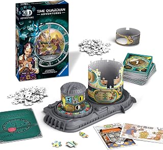 Ravensburger 3D Adventure 11540 TIME Guardian Adventures - Eine Welt ohne Schokolade - Escape Room Spiel, für 1 bis 4 Spieler - Kooperatives 3D Puzzle Abenteuer - einmaliges Event-Spiel ab 12 Jahren