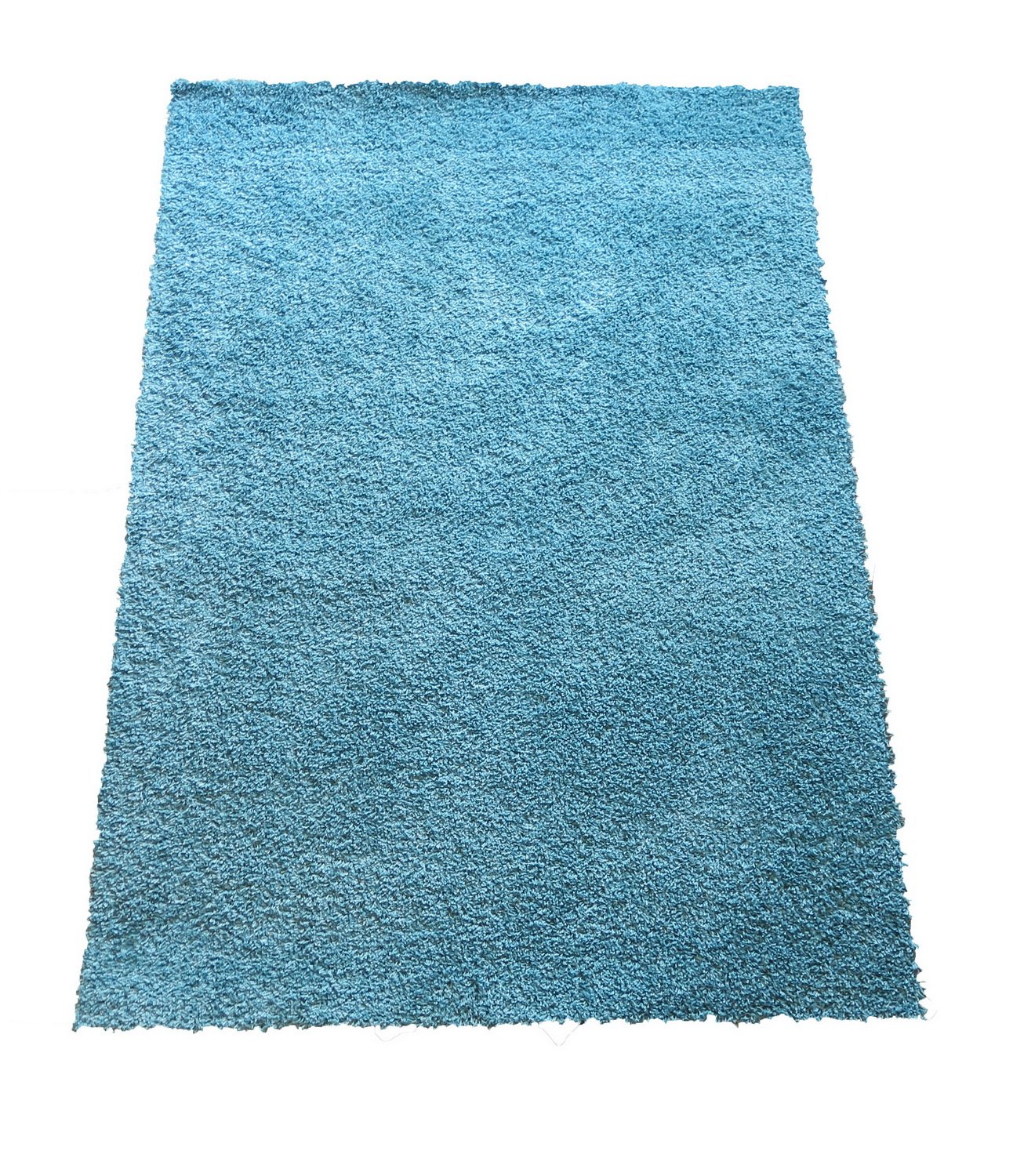 ASPECT Cosy Plush Soft Shaggy Rug, Polypropylene, Teal, 120x170cm