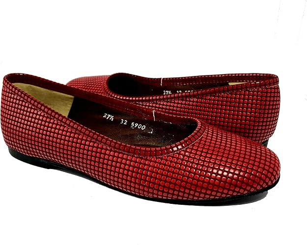 d´flores Zapatos Mujer BALERINAS Tallas Grandes del 27 Mex AL 30 Mex  Fabricante 100% Mexicano Mod. 5900-CRO DFLORES. (27.5, CUADRI Rojo) :  Amazon.com.mx: Ropa, Zapatos y Accesorios