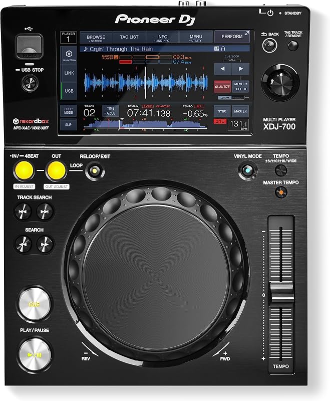 XDJ-700 Compact DJ Multi Player, Touchscreen, rekordbox