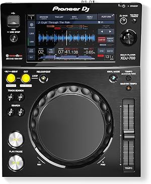 Reproductor DJ compacto Pioneer DJ XDJ-700 con pantalla táctil, rekordbox
