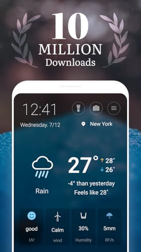 Weather Screen-Forecast, Radar