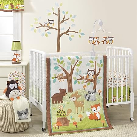 forest cot bedding
