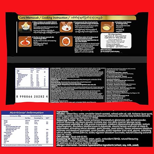 Miniatura 2 de Pollo picante coreano Mi Sedaap 3.06 oz (paquete de 5)