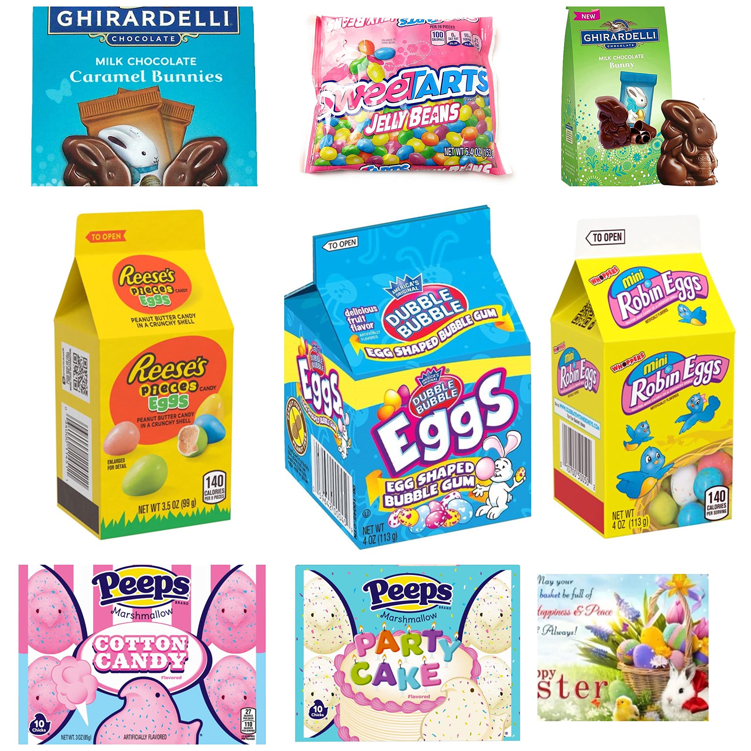 Buy Easter Amazin Gift Set/Ghirardelli Milk Chocolate Caramel Bunnies/ Ghirardelli Milk