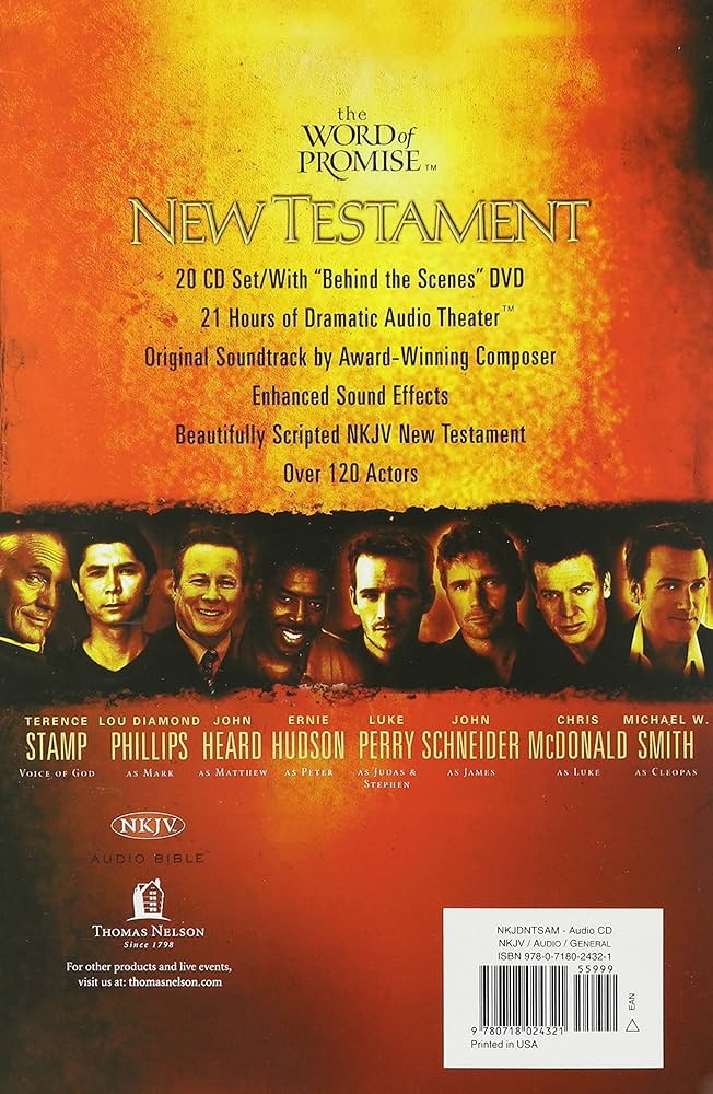 【中古】 The Word of Promise Scripted New Testament-NKJV/THOMAS NELSON PUB/Thomas Nelson The Word of Promise (NEW TESTAMENT AUDIO NKJV BIBLE): Thomas