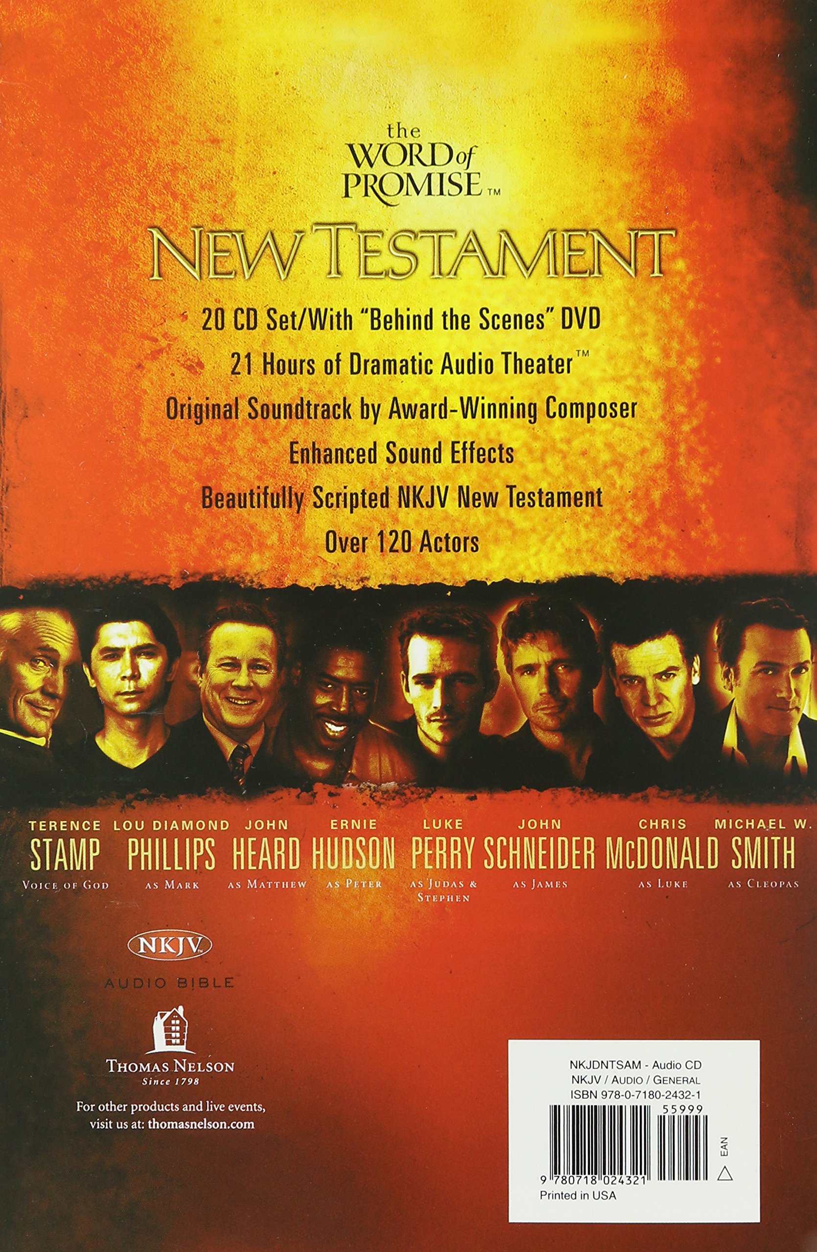 The Word of Promise (NEW TESTAMENT AUDIO NKJV BIBLE)
