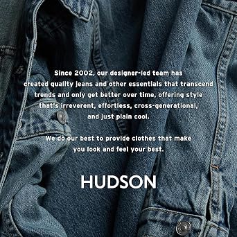 Hudson Men's Blake Slim Straight (Zip Fly) Jeans