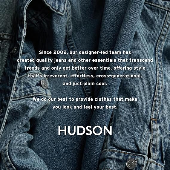 Hudson Men's Blake Slim Straight (Zip Fly) Jeans