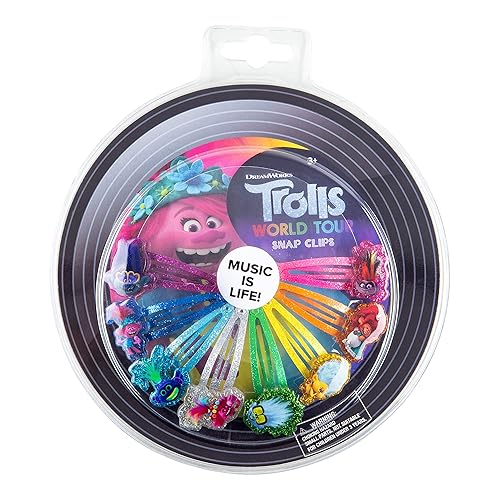 LUV HER Pinzas para el cabello para niñas, 8 colores y diseños