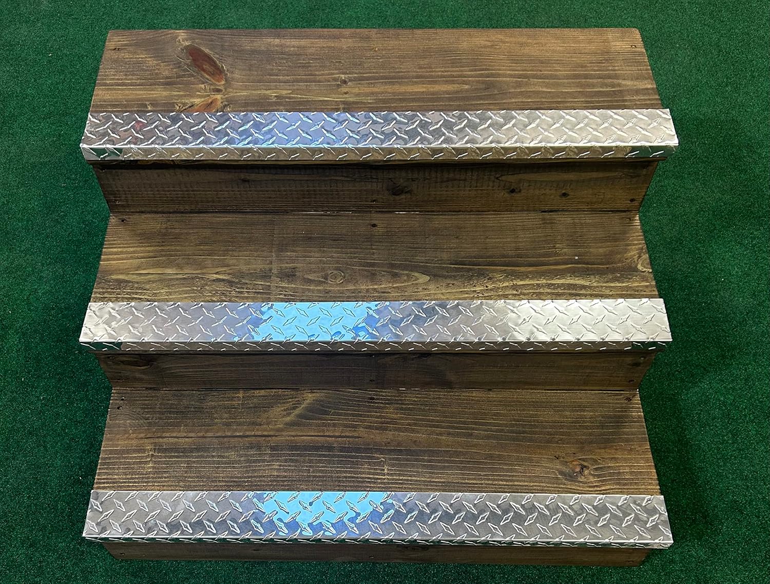 Eagle 1 Stair and Window Sill Nosing/Ledge Guard Protectors (1" x 3" 2 Pcs Per Order) Aluminum Tread Plate, Copper, Stainless Steel Stair/Window Edging (Aluminum Tread Plate, 60")