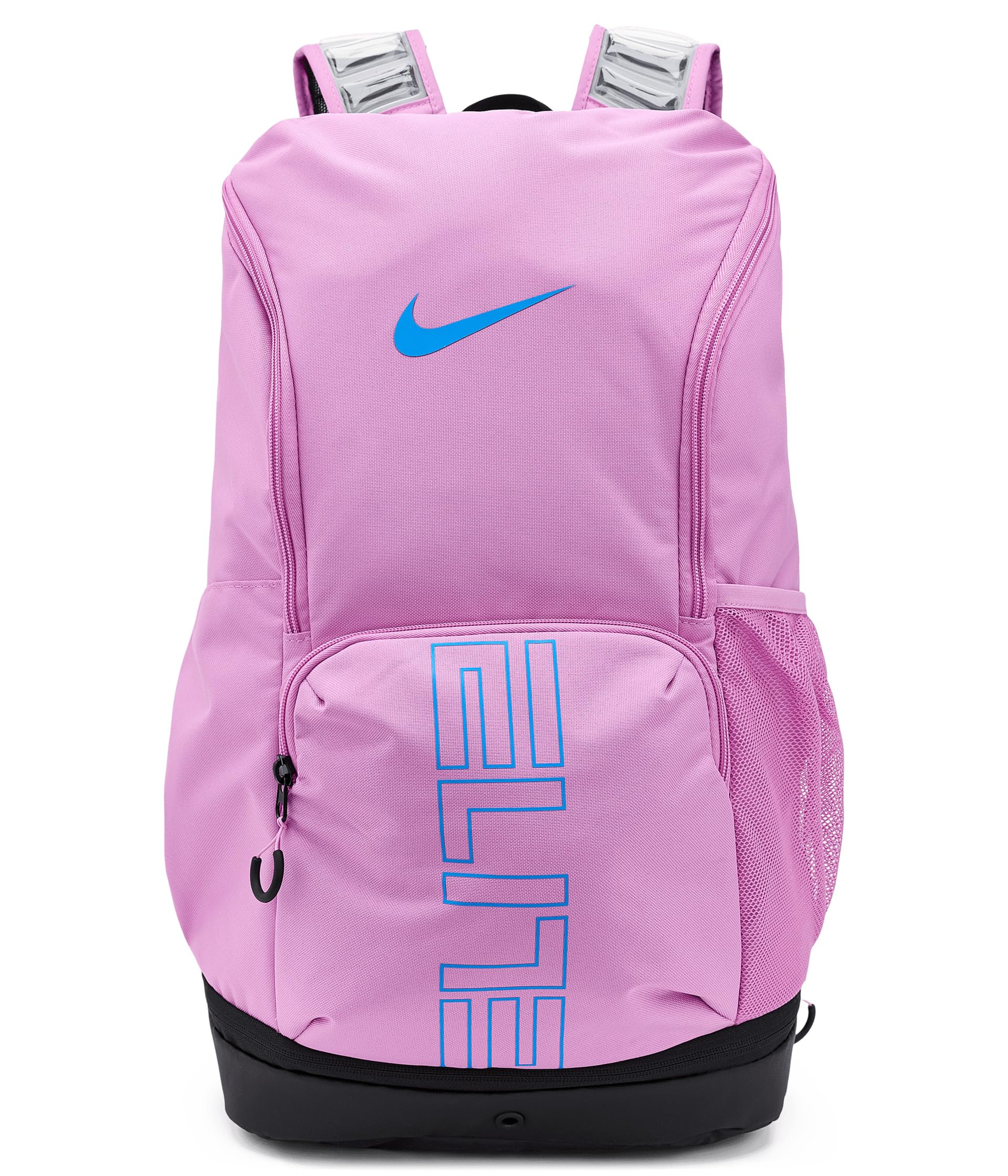 Nike Unisex Varsity Elite Backpack (32L) Light Magenta/Black/Light Photo Blue, One Size