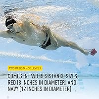 Vista 6 de FINIS Equipo de entrenamiento de resistencia de paracaídas de natación