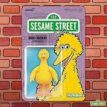 Amazon.com: Super7 Sesame Street Big Bird - 3.75 Amazon.com: Super7 Sesame Street Big Bird - 3.75