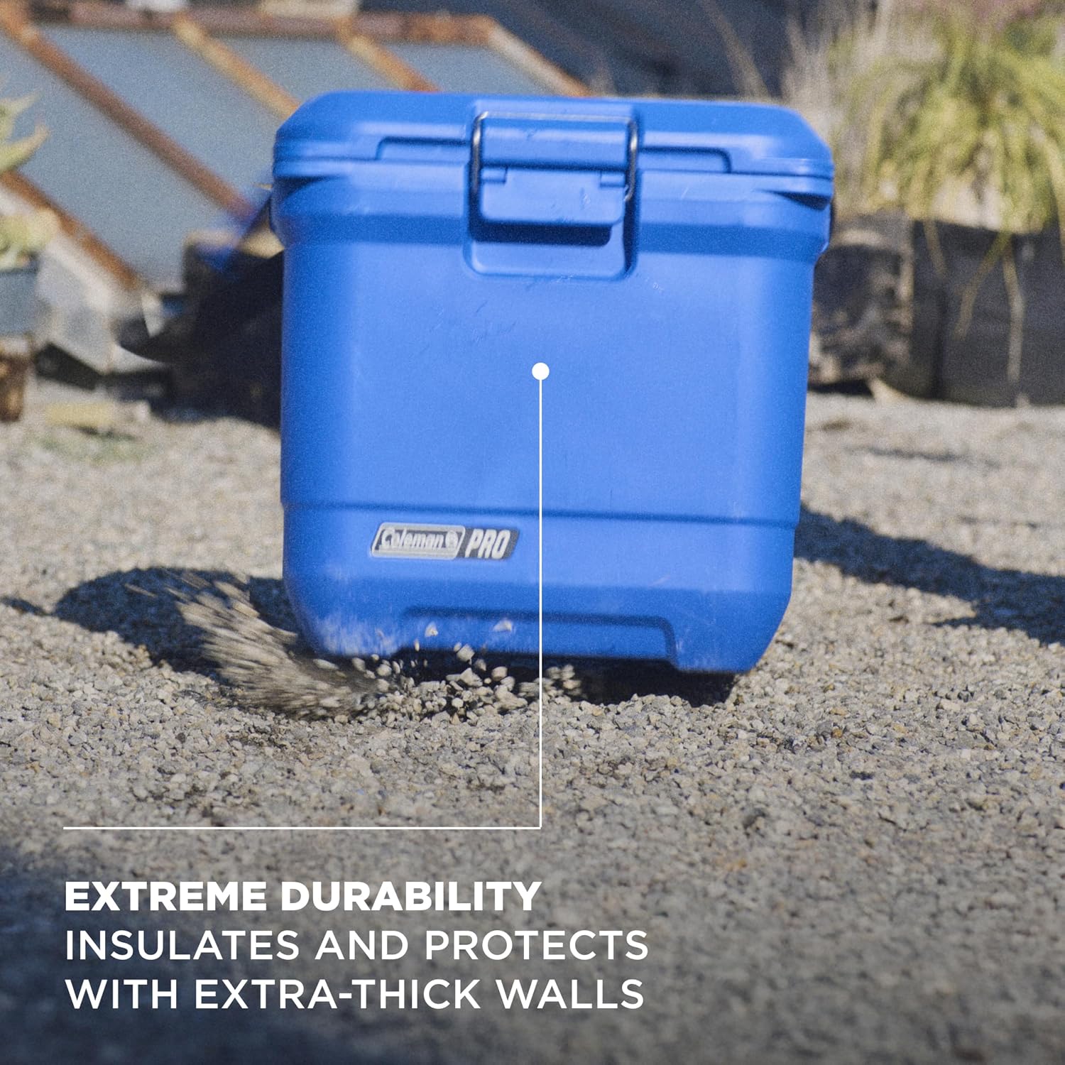 Coleman Pro Heavy-Duty 25qt Ultra-Light Premium Hard Cooler, Extra-Thick Insulation Keeps Ice up to 3 Days, 36-Can Capacity