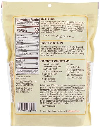 Bob's Red Mill Wheat Germ, 12 Ounce
