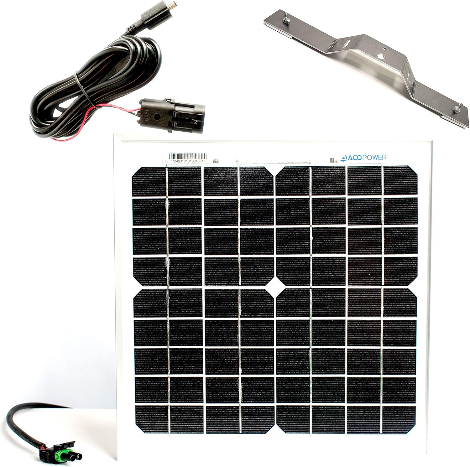 Spartan Camera Spartan Ghost GoLive 20 15W 12V Solar Panel Trail Camera Charger Package with Panel Bracket and Cable Connector